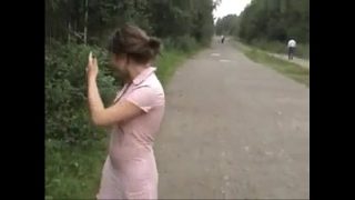Katya Malina nude in public
