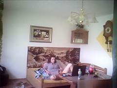 Real hidden cam of my mom home alone masturbating.