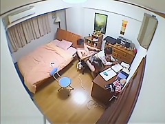 Teen Schoolgirl has sex and is cough by a hidden cam