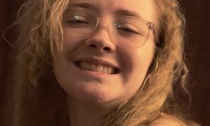 CandyBurger naked before webcam in live video chat