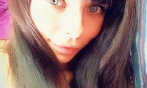 Dark_Lady_ naked before webcam in live video chat