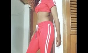 koraFS naked before webcam in live video chat