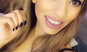 LovelySaby naked before webcam in live video chat