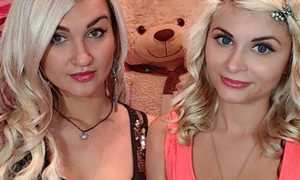MilanaandLile naked before webcam in live video chat