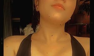 MyFranzizka naked before webcam in live video chat