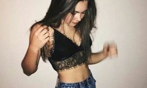 Pangana naked before webcam in live video chat