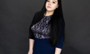 EsterCollins naked before webcam in live video chat