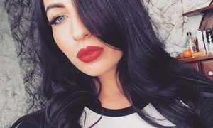 GirlPleasure naked before webcam in live video chat