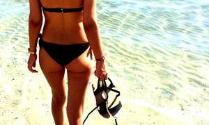 MicroBunny naked before webcam in live video chat