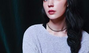 MonicaMcNiece naked before webcam in live video chat