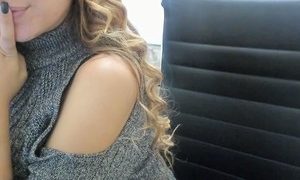 OfficeAva naked before webcam in live video chat