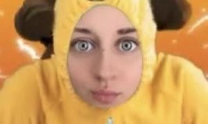 Selerah naked before webcam in live video chat