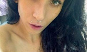 SuicideGreen naked before webcam in live video chat