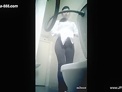 peeping blondes go to toilet.73